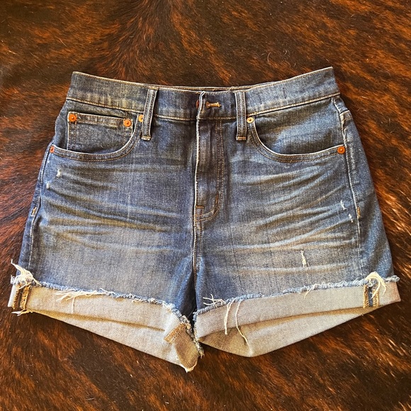 Madewell High Rise Denim Shorts - Picture 3 of 3